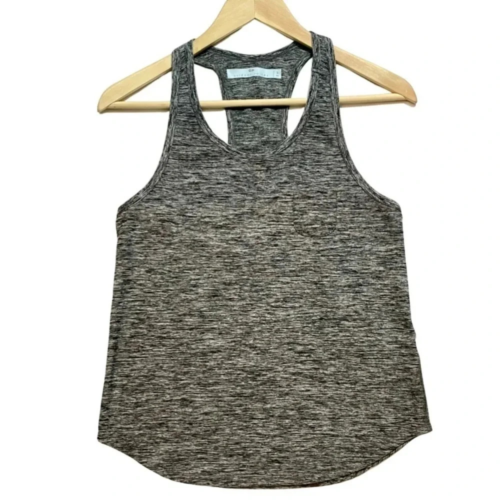 Outdoor Voices OV Gray Racerback Tank Size Small